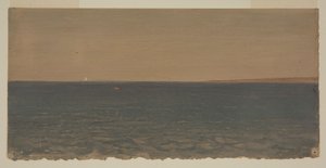 Havlandskab med isbjerg af Frederic Edwin Church