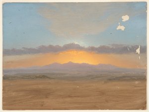 Solnedgang af Frederic Edwin Church