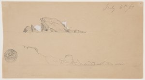 To isbjerge af Frederic Edwin Church