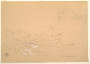 Dal nær Guaranda af Frederic Edwin Church