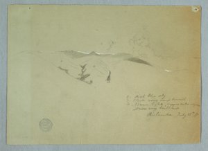 Dale og snedækkede højdedrag, Riobamba, Ecuador af Frederic Edwin Church