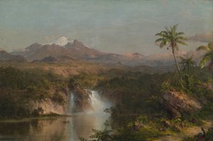 Udsigt over Cotopaxi, 1857. af Frederic Edwin Church