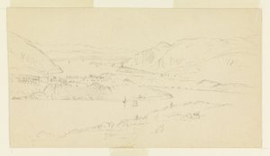 Udsigt over West Point fra Castle Rock af Frederic Edwin Church