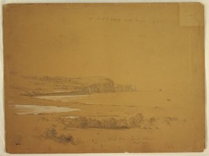Whale Cove, Grand Manan Island, Canada af Frederic Edwin Church