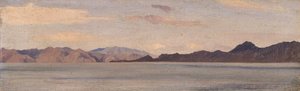 Lilleasiens kyst set fra Rhodos af Frederic Leighton