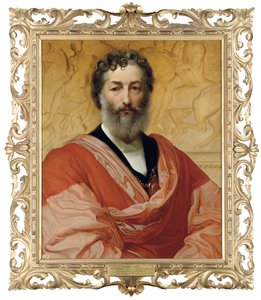 Portræt af Frederic Leighton af Frederic Leighton