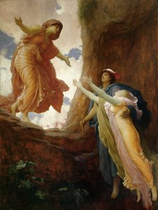 The Return of Persephone, ca. 1891 (olie på lærred) af Frederic Leighton