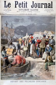 De islandske fiskeres afgang, 1894