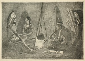 7 Kapitel 10 Jeg vil gå med dig, min mand af Frederic Remington