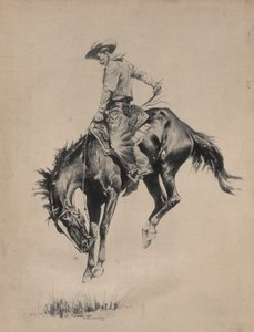 Bronco Buster af Frederic Remington