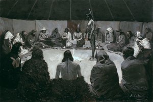 Jeg vil fortælle det til den hvide mand af Frederic Remington