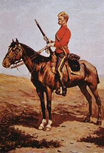 North-West Mounted Police of Canada af Frederic Remington