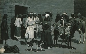 Den indiske landsby af Frederic Remington