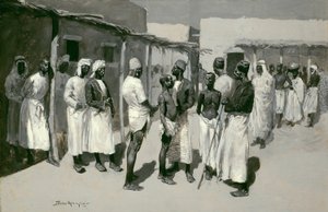 Slavemarked af Frederic Remington