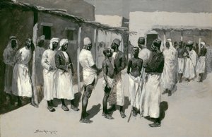Slavemarked af Frederic Remington