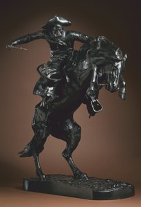 Bronco Buster af Frederic Remington