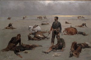 Hvad en umærket ko har kostet af Frederic Remington