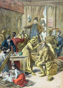 En attraktion på honningkagemessen i Paris af Frederic Theodore Lix
