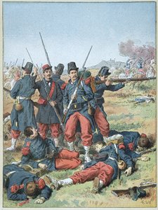 Sergent Blandan, 11. april af Frederic Theodore Lix
