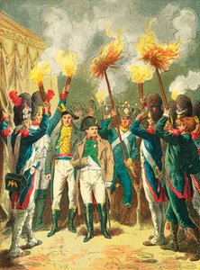 Aftenen til slaget ved Austerlitz af Frederic Theodore Lix