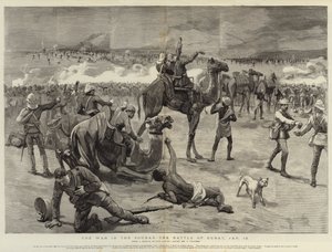 Krigen i Soudan, slaget ved Gubat, 19. januar af Frederic Villiers