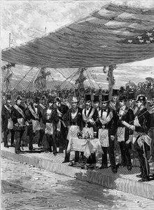 Hundredeåret for Uafhængigheden af Amerikas Forenede Stater af Frederic de Haenen