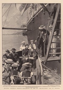 Forvist, general Cronje påbegynder SS Milwaukee til St. Helena