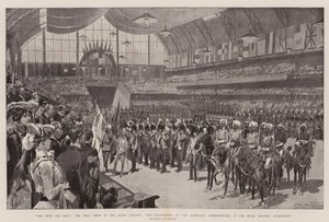 God save the King, den sidste scene i den store forestilling, indvielsen af det australske Commonwealth, ved den kongelige militærturnering