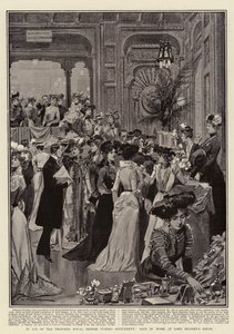 Til støtte for den foreslåede kongelige britiske sygeplejerskebosættelse, salg af arbejde i Lord Brassey