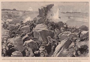 City Imperial Volunteers i aktion, en rekognoscering i styrke nær Britstown af Frederic de Haenen
