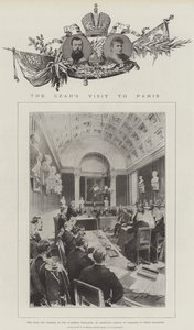 Czarens besøg i Paris af Frederic de Haenen