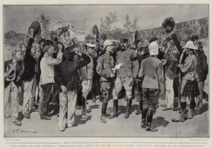 Tre hurra for Lord Kitchener, overgivne boerer, der er ivrige efter at slutte sig til de nationale spejdere efter at være blevet tiltalt af den øverstkommanderende