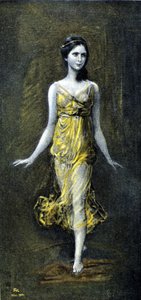 Isadora Duncan (1878 - 1927) af Kaulbac. november 1902.