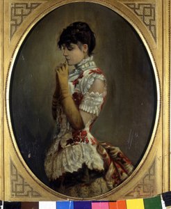 Portræt af Eleonora Duse (1858 - 1924)