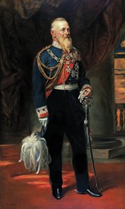 Prins Leopold de Baviere - Luitpold, Prins Regent af Bayern (1821-1912), af Kaulbach, Friedrich August von (1850-1920). Olie på lærred, før 1912. Mål : 210x126 cm. Privat samling