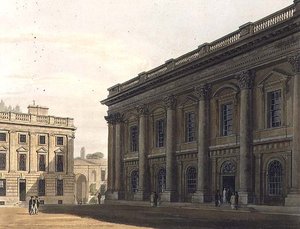 Yderside af Christ Church Library, Peckwater, illustration fra 