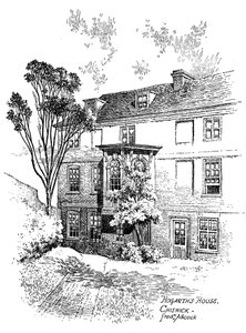 Hogarths House, Chiswick, 1912 af Frederick Adcock