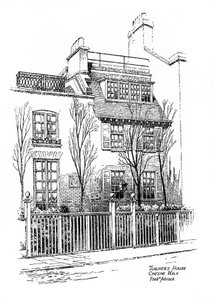 Turners hus, Cheyne Walk, Chelsea, London, 1912