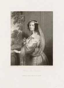 Flora MacDonald, ca. 1850 (tryk) af Frederick Bacon
