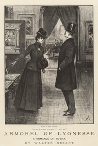 Armorel of Lyonesse, A Romance of To-Day, af Walter Besant af Frederick Barnard