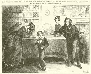 Illustration til David Copperfield af Frederick Barnard