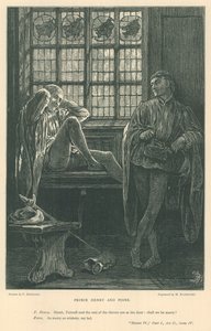 Illustration til kong Henrik IV, del i af Frederick Barnard