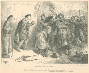 Illustration til Much Ado about Nothing af Frederick Barnard