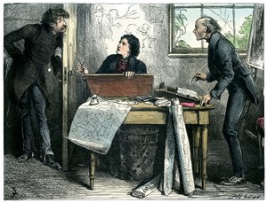Martin Chuzzlewit af Charles Dickens af Frederick Barnard
