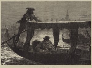Bryllupsrejsen i Venedig af Frederick Barnard