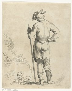 stående mand Abraham Bloemaerts tegnebog (serietitel)
