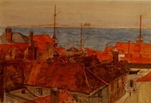 Harwich Harbor (akvarel)