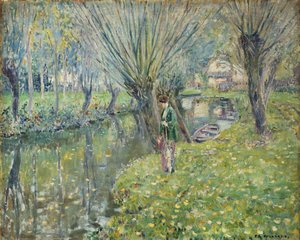 Ved floden af Frederick Carl Frieseke