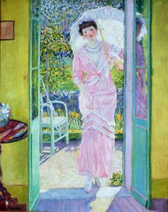 Good Morning, ca. 1912-13 (olie på lærred) af Frederick Carl Frieseke