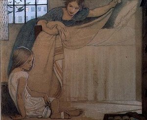 Foundling af Frederick Cayley Robinson